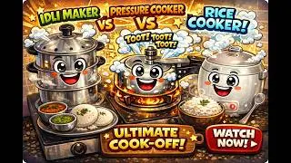 Idli Maker | Pressure Cooker | Rice Cooker