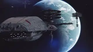 Battlestar Galactica | EPIC Viper Mk VII Flyby (4K Blender Animation)