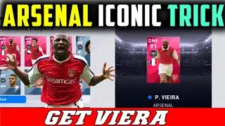 Iconic Legend Black Ball Trick to get Vieira in Iconic Moment - Arsenal in PES 2020 MOBILE |PES 2020