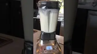 Making Corn Ice Cream with Breville Super Q Blener