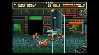 SEGA MEGA DRIVE - Walkthrough (funny) -Streets of Rage SUPER HARDEST (BLAZE) - MAX POINTS (NO HACK)