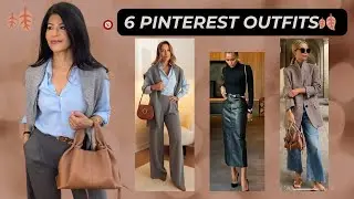 Recreating 6 Pinterest Outfits For Autumn/Fall 2025 🍂 | Capsule Wardrobe Style