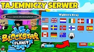 WBIŁEM na TAJEMNICZY SERWER BlockStarPlanet 😱
