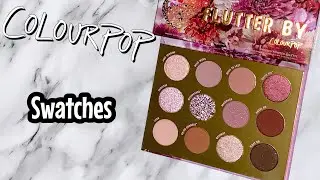 Colourpop Flutter By Palette Swatches