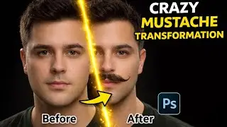 Create a Realistic Mustache in Photoshop 2026 (Easy)