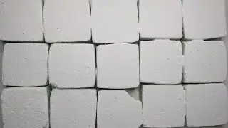 15 Soft Crispy Reformed Gym Chalk Blocks⬜ Covered with Chalk Powder🤍 | Satisfying | ASMR 