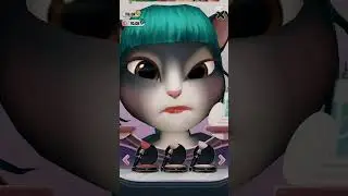 🥰Angela 🤭🥰#shortvideo #shortvideo #talkingtom #funny #angel #cat #angela