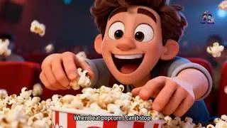 Popcorn | Popcorn Song | #babyrhymes #babysongs #rhymes #nurseryrhymes #popcornsong #kidssong #poem 