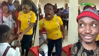 Girl Runs Mad After Marraige Proposal By 
