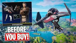 *NEW* OBI-WAN KENOBI BUNDLE Gameplay + Combos! Before You Buy (Fortnite x Star Wars)