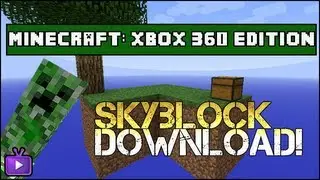 Minecraft Xbox 360:Skyblock Survival Map 1.8.2 | FREE DOWNLOAD!