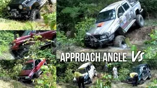 4x4 Offroad Classic : See who has the higher approach angle