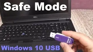 Как войти в безопасный режим в Windows 10 с помощью USB-накопителя? (bcdboot, safeboot, msconfig)