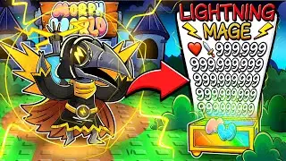 LEAKING YELLOW LIGHTNING MAGE in MORPH WORLD! (Elemental Wizards)