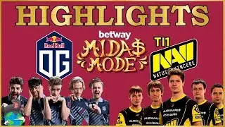 OG vs Na'Vi Highlights Betway Midas Mode 2