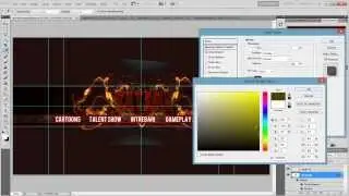Speed Art Youtube background SatanaPC