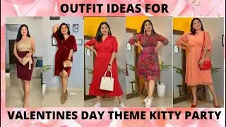Valentines day theme kitty party outfit ideas