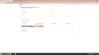 01 Employee attendance tool and Attendance | Attendance | ERPNext