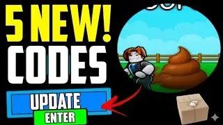 НОВИНКА! Коды Roblox Drop a Poop 2025 &mdash; получите бесплатные монеты и забавные награды (октябрьско...