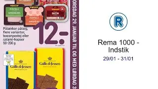 Rema 1000 - Indstik 29/01 - 31/01
