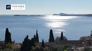 Modern apartments in Gardone Riviera with lake view