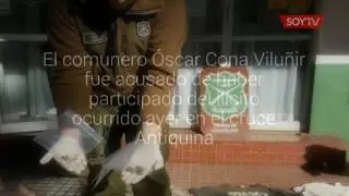 Hoy formalizar&aacute;n al &uacute;nico detenido por el asalto y robo de un auto municipal en Contulmo