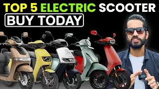 TOP 5 ELECTRIC SCOOTER IN INDIA | BEST EV FOR BUY TODAY | OLA | TVS | ATHER | VIDA | BAJAJ