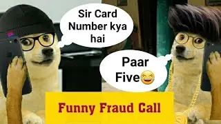 Funny Fraud Call Recording 😂| Doge comedy video | Prank Call | DogeMan | funny call | Hindi funny