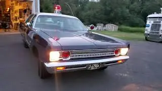 1969 Plymouth Fury 1 Kansas Highway Patrol Police Car Walk-Around.