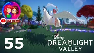 Live🔴Disney Dreamlight Valley - Wishblossom Ranch - Mit Pegasus hoch hinaus