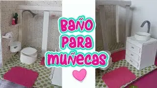 COMO HACER UN CUARTO DE BAÑO 🏠 Maquetas creativas