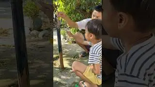 Membuat kentongan untuk tugas sekolah