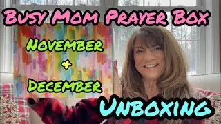 Busy Mom Prayer Box December & November 2021 Unboxing