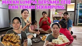 BIKIN LUMPIA DENGAN DUA ISIAN SAYUR BENGKUANG DAN REBUNG