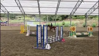 CVS  Kim & Scotty, the .75 jumper, Kim's hunter style jumper 😁, we wanted slow and relaxed