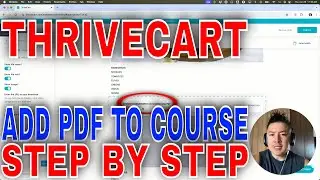 ✅  How To Add PDF To ThriveCart Learn Course🔴