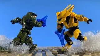 Warlord Duel (Halo Mega Construx stopmotion)