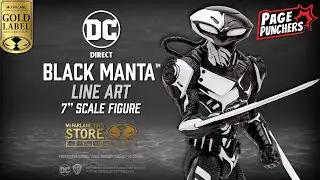 NEW DC Multiverse&trade; Black Manta&trade; Line Art 7