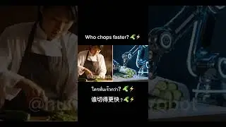 Who chops faster? 🥒⚡️#cookingchallenge #speedtest #foodskills #kitchenbattle #viralshorts