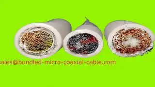 Custom Ultrasound Cable Multi-Coaxial Cables Industrial Testing Ultrasound Equipment Noise reduction