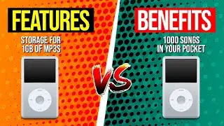 Features vs. BENEFITS in Your Copywriting [What's the Difference and WHY it Matters!]