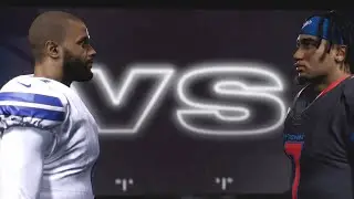 Madden NFL 25 - Dallas Cowboys Vs Houston Texans Simulation PS5 Gameplay