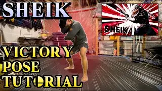 Super Smash Bros - Sheik Victory Pose Tutorial (Coin Drop)
