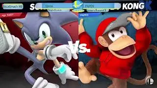 SocaSmash 160 Ultimate Singles: Ojutai (Cloud, Sonic) vs PAPES (Diddy Kong) Losers Round 2