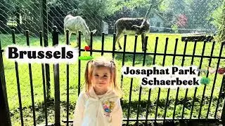 Josaphat Park in Brussels with Aminusha 