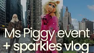 Miss Piggy Takes Over Rhode Island! Sparkles, Camp & Vintage Glam Vlog ✨