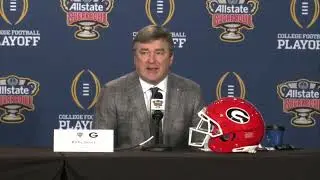 Тренер команды Ole Miss Пит Голдинг и тренер команды UGA Кирби Смарт представят программу Sugar B...
