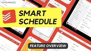 Todoist's new Smart Schedule tool (AI feature)
