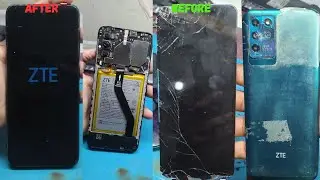 How to Restore ZTE V30 Broken Screen Restoration | ZTE V30 Cracked Panel Change |2024