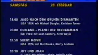 Teleclub Programmtafel & Station-ID 1987